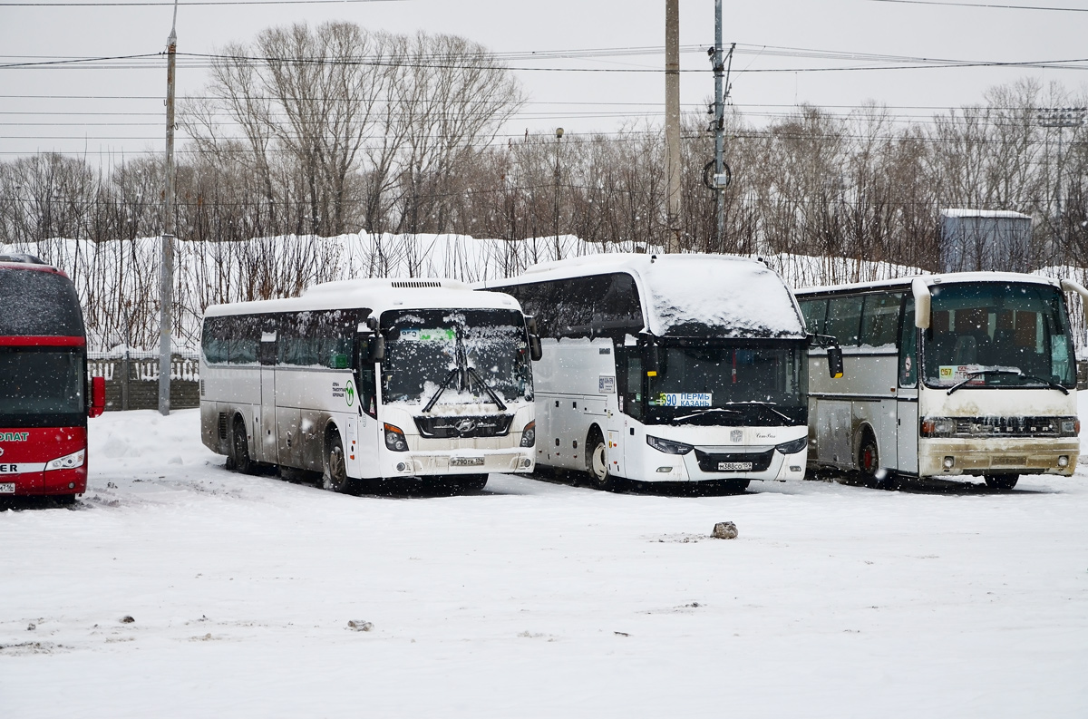 Пермский край, Zhong Tong LCK6127H ComPass № М 388 СО 159; Дагестан, Setra S215HD № Е 548 КР 05