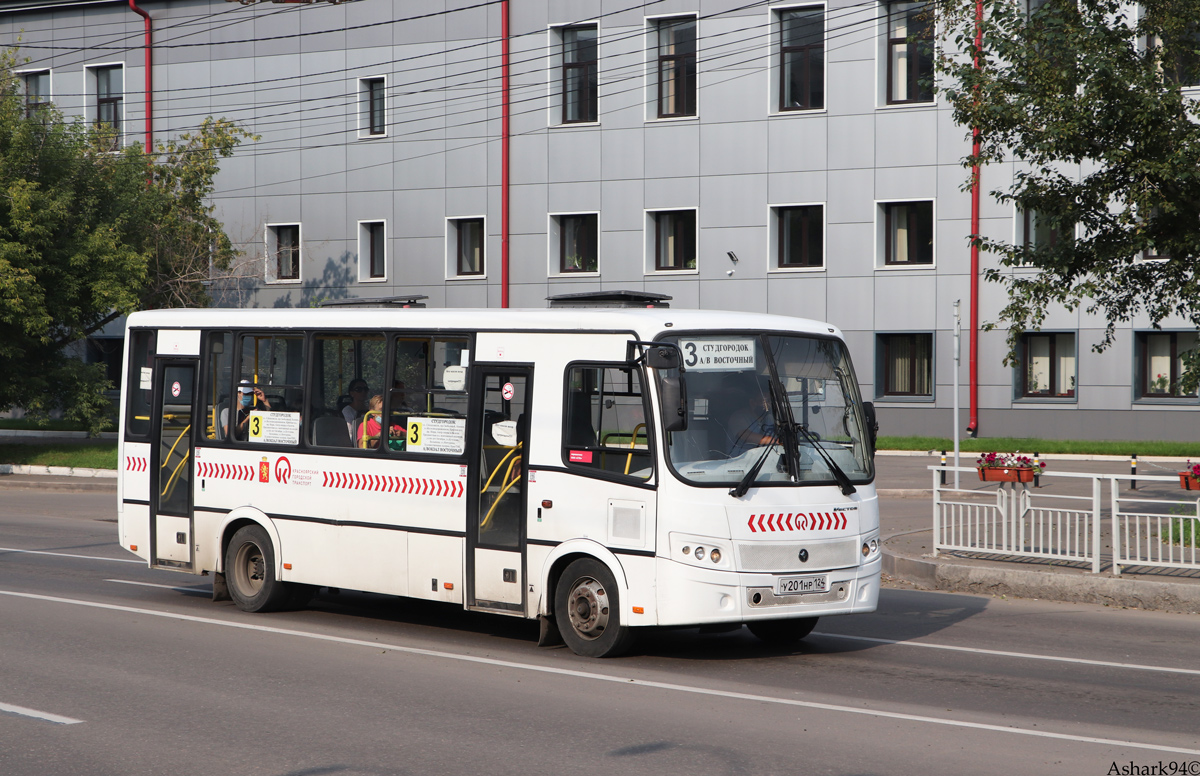 Красноярский край, ПАЗ-320412-05 "Вектор" № У 201 НР 124