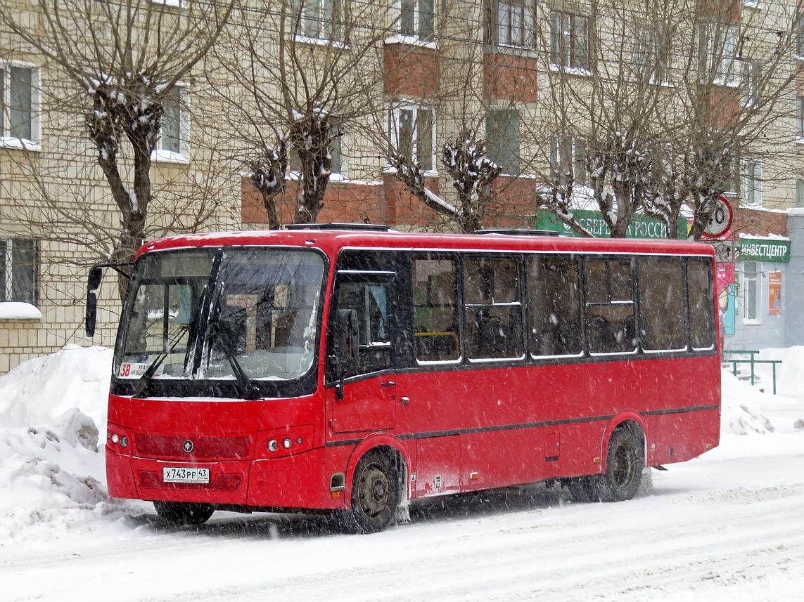 Кировская область, ПАЗ-320412-04 "Вектор" № Х 743 РР 43