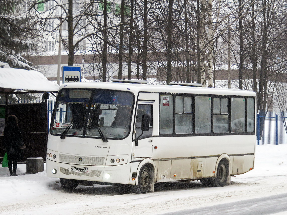 Кировская область, ПАЗ-320412-04 "Вектор" № Х 708 РР 43