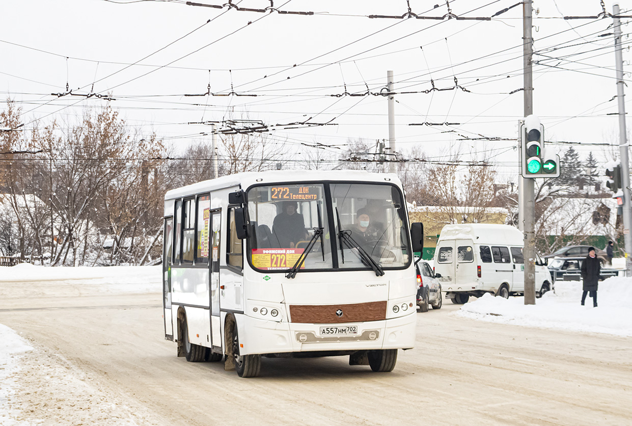 Башкортостан, ПАЗ-320302-12 "Вектор" № А 557 НМ 702