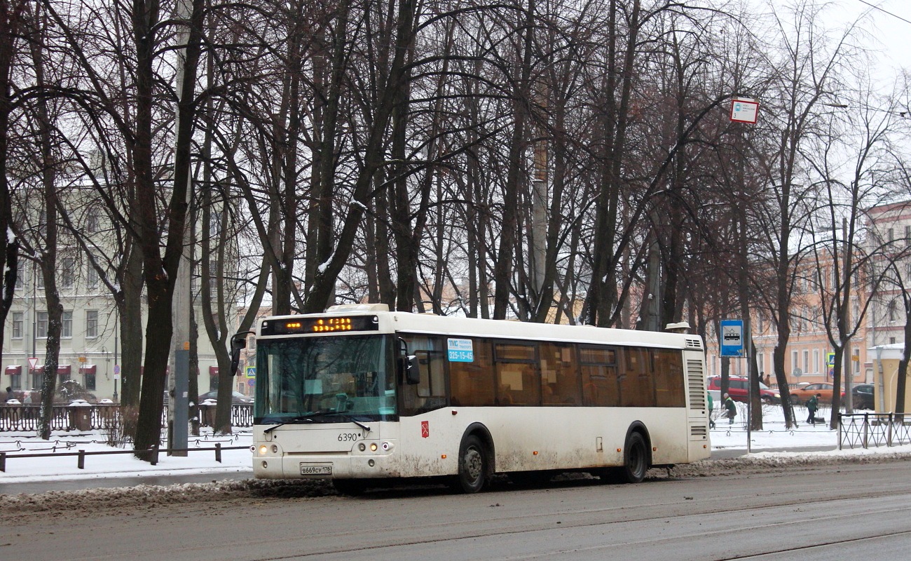 Санкт-Петербург, ЛиАЗ-5292.60 № 6390