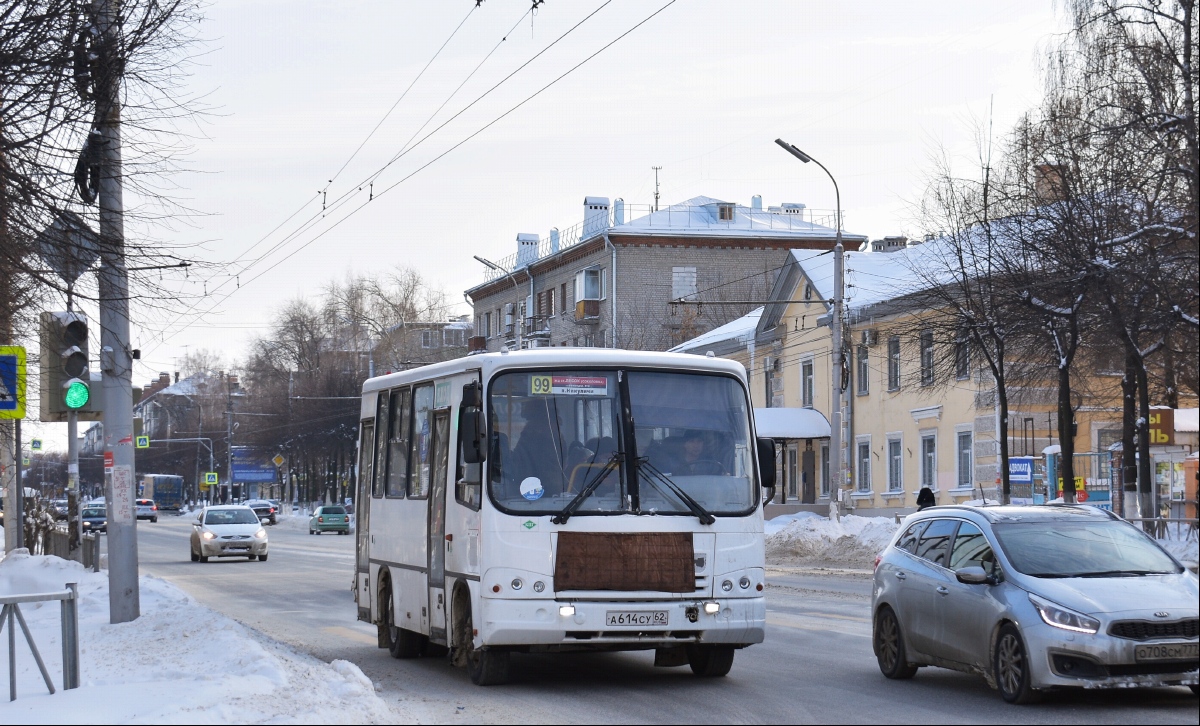 Рязанская область, ПАЗ-320302-11 № А 614 СУ 62