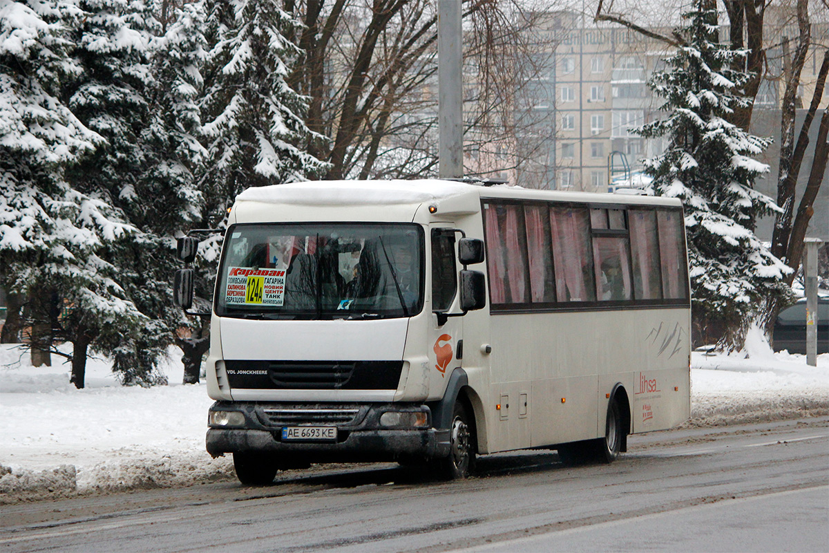 Днепропетровская область, VDL Jonckheere 1LX119 № AE 6693 KE