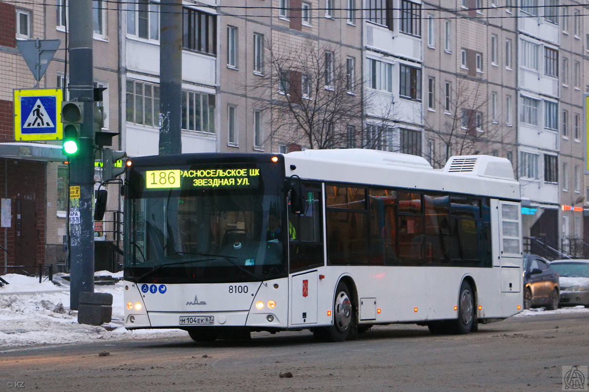 Санкт-Петербург, МАЗ-203.945 № 8100