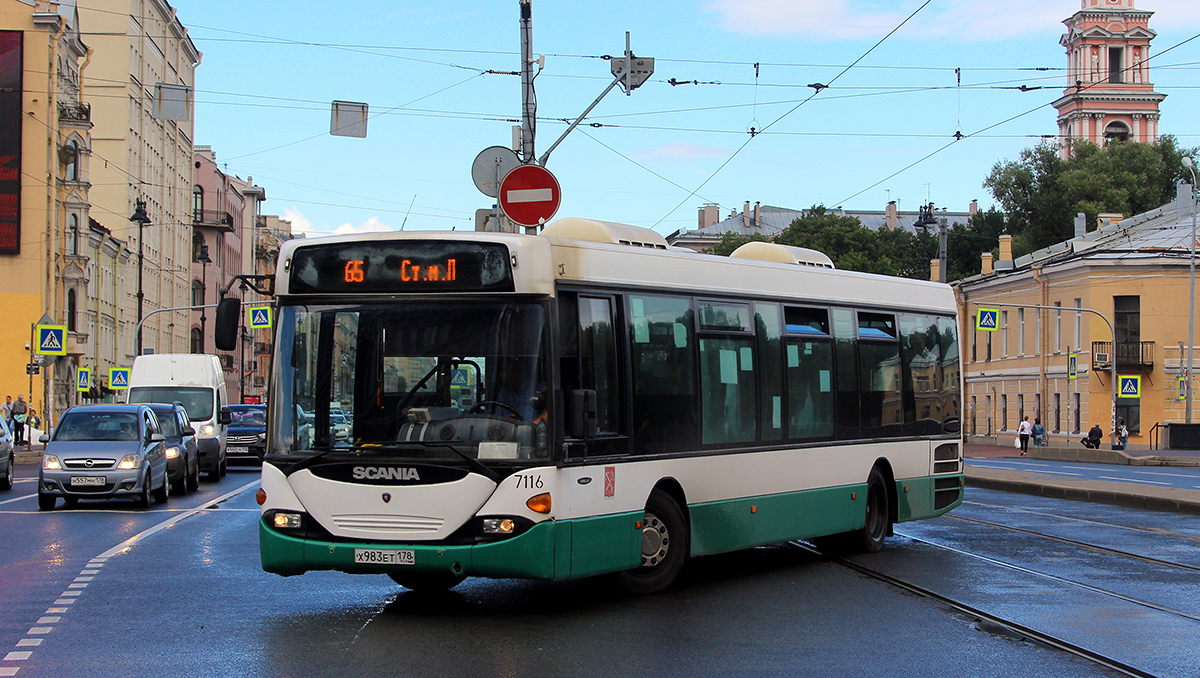 Санкт-Петербург, Scania OmniLink I (Скания-Питер) № 7116