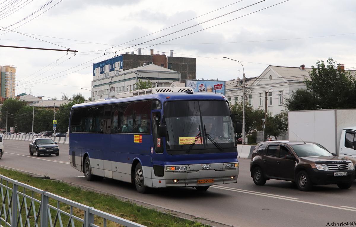 Красноярский край, Hyundai AeroExpress HSX № КМ 045 24 — Фото — Автобусный  транспорт