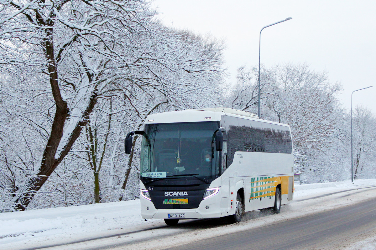 Литва, Scania Touring HD № 475