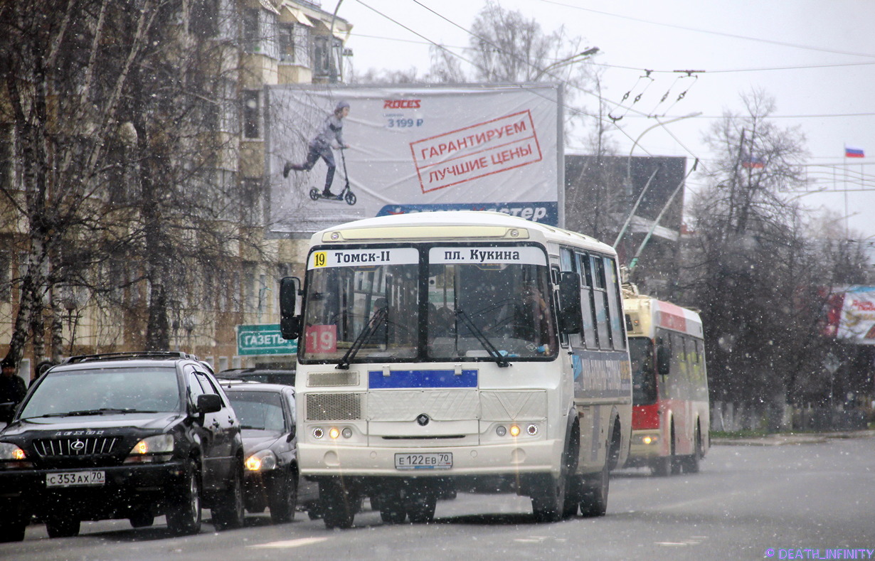 Томская область, ПАЗ-32054 № Е 122 ЕВ 70