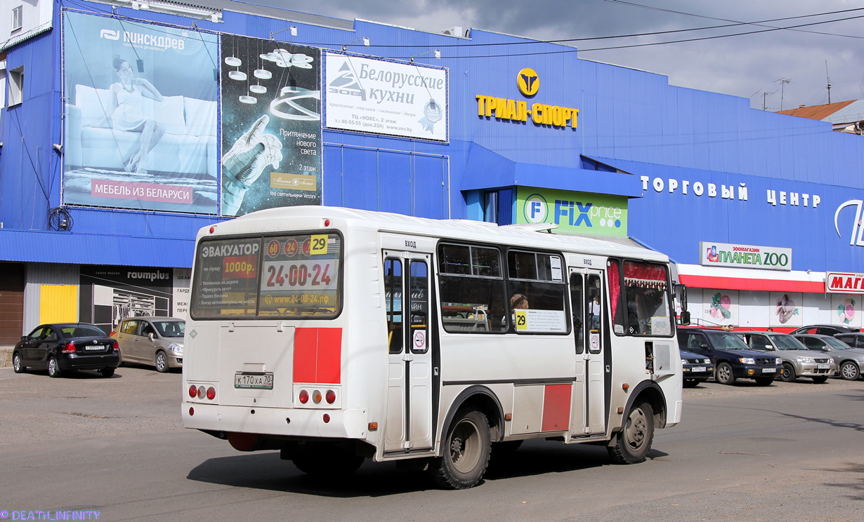 Томская область, ПАЗ-32054 № К 170 ХА 70