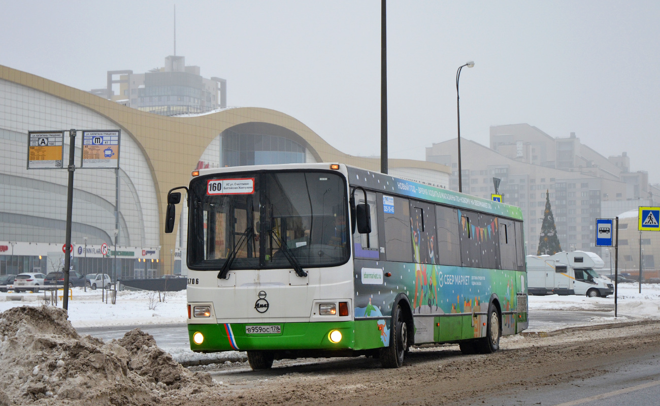 Санкт-Петербург, ЛиАЗ-5293.60 № 3706