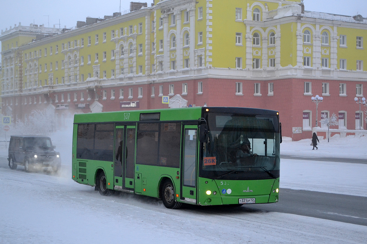 Красноярский край, МАЗ-206.068 № Т 331 ОР 124