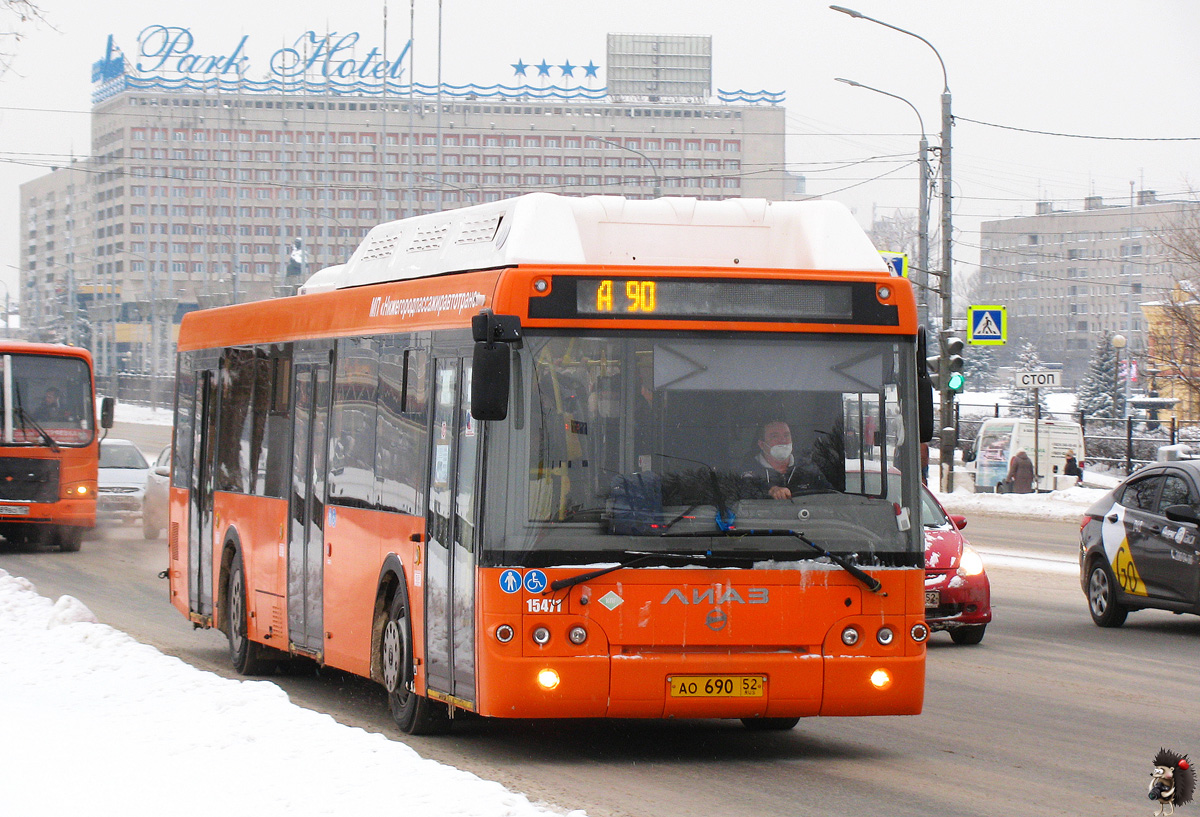 Нижегородская область, ЛиАЗ-5292.67 (CNG) № 15471