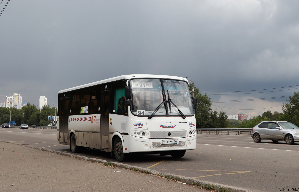 Красноярский край, ПАЗ-320414-05 "Вектор" (1-2) № Х 639 ОТ 124