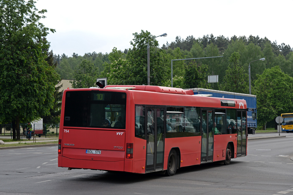 Литва, Volvo 7700 № 754