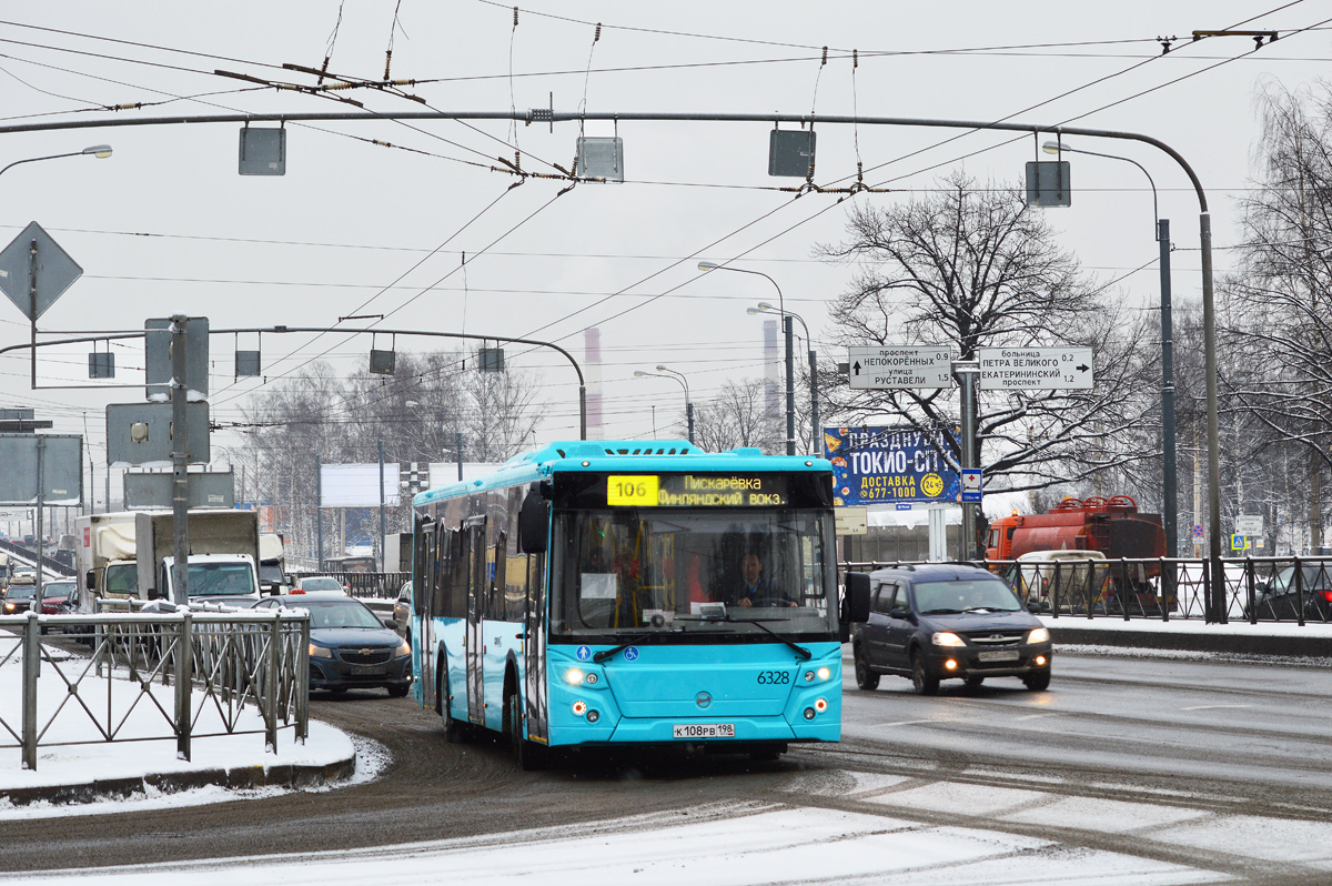 Санкт-Петербург, ЛиАЗ-5292.65 № 6328