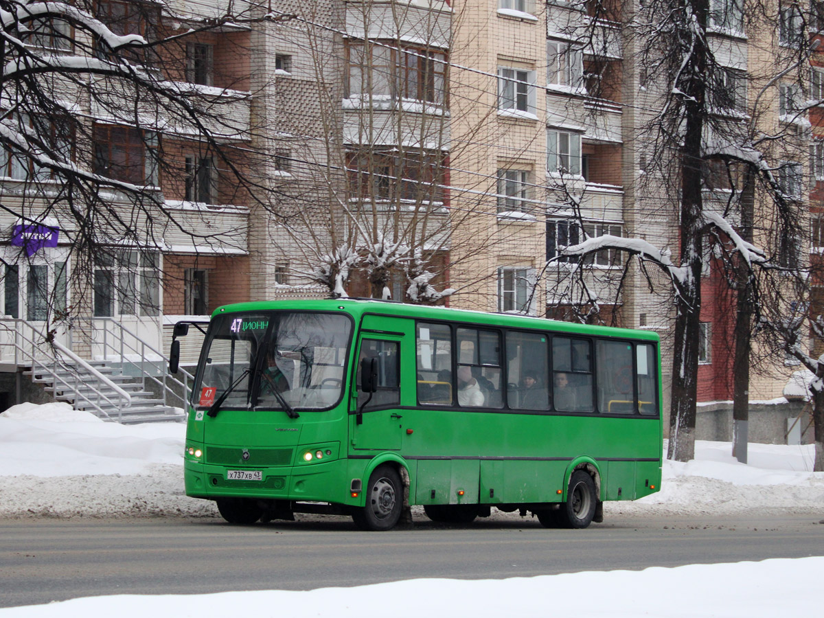 Кировская область, ПАЗ-320412-14 "Вектор" № Х 737 ХВ 43