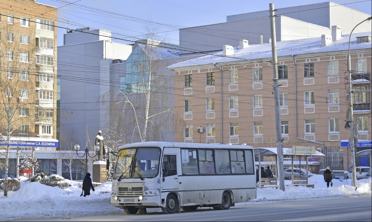 Ryazan region, PAZ-320402-03 # А 009 ТК 62