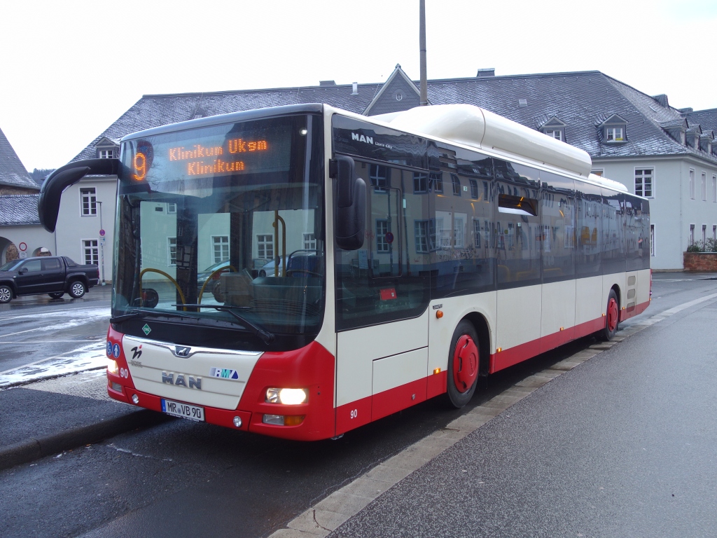 Гессен, MAN A21 Lion's City NL313 CNG № 90