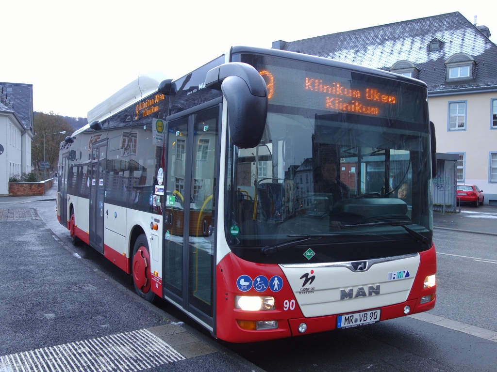 Гессен, MAN A21 Lion's City NL313 CNG № 90