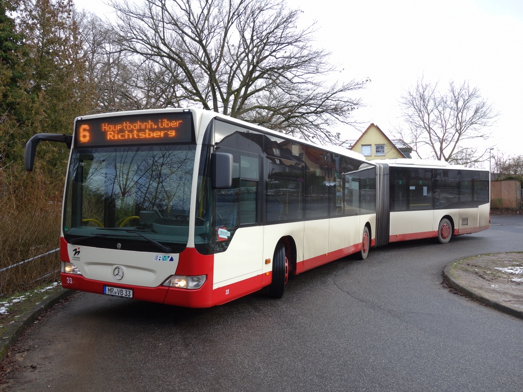 Гессен, Mercedes-Benz O530G Citaro facelift G № 33