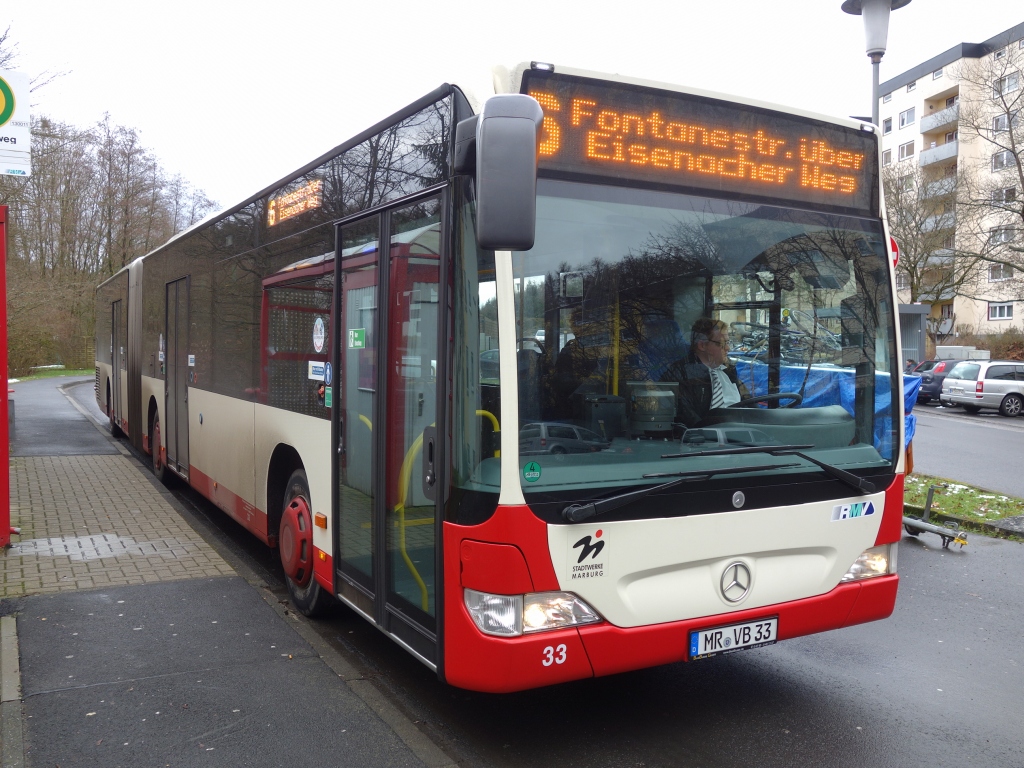 Hessen, Mercedes-Benz O530G Citaro facelift G sz.: 33