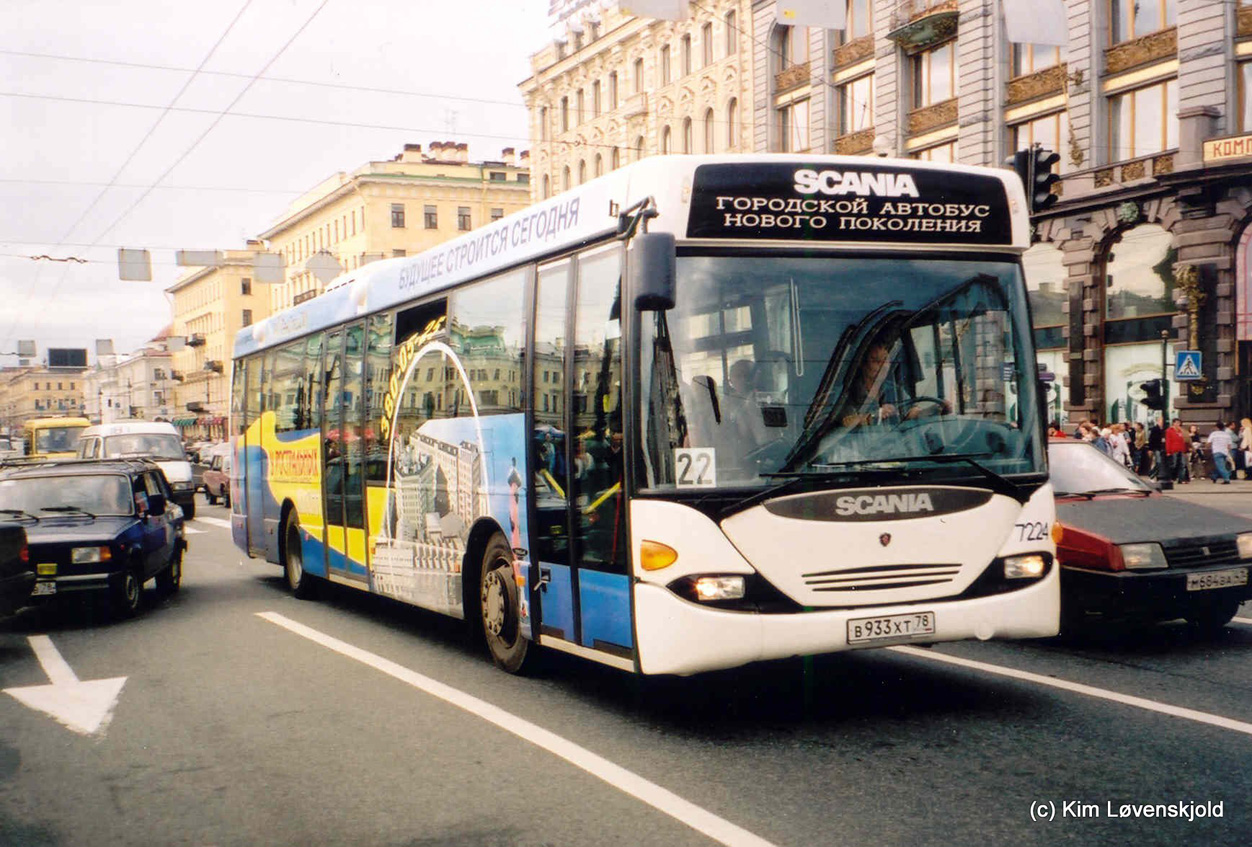 Санкт-Петербург, Scania OmniLink I (Скания-Питер) № 7224