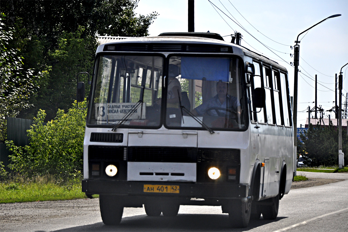 Кемеровская область - Кузбасс, ПАЗ-3205  (все) № АН 401 42