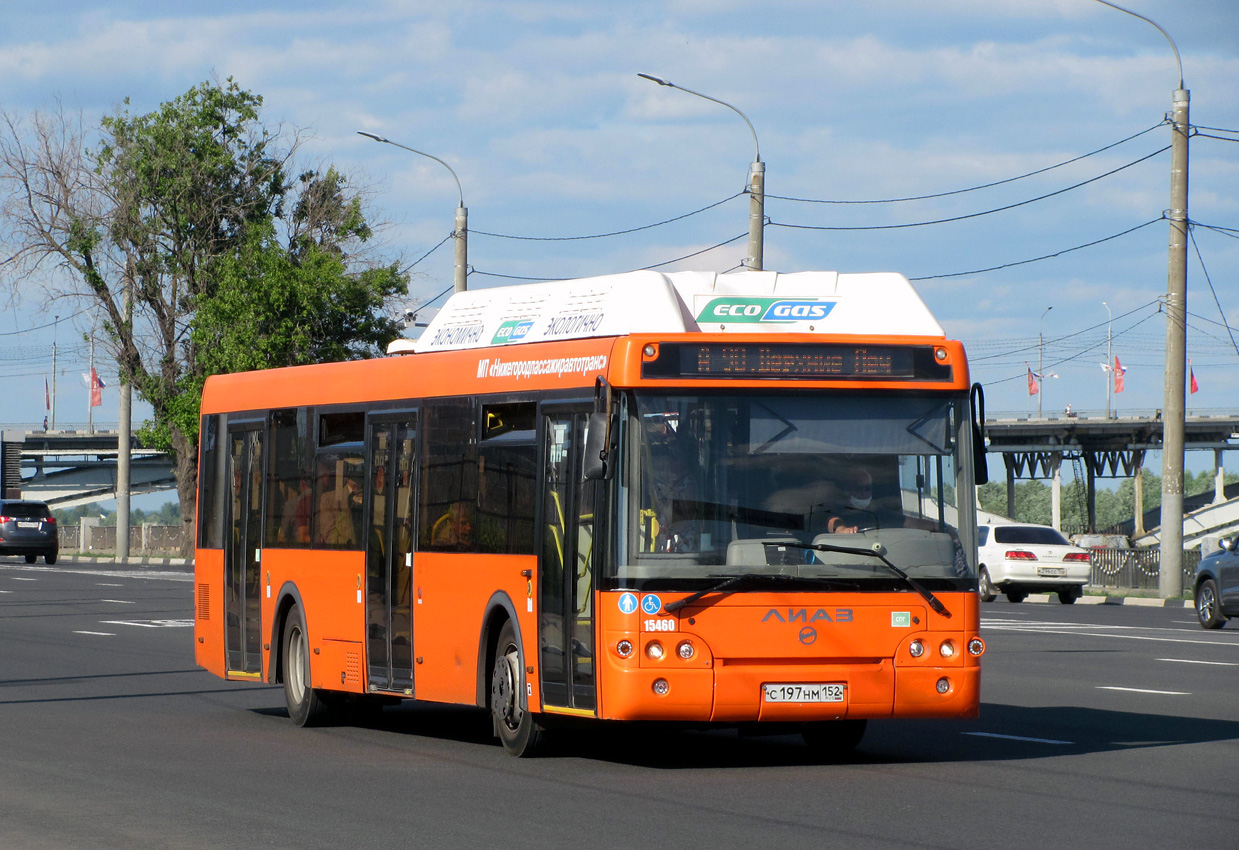 Нижегородская область, ЛиАЗ-5292.67 (CNG) № 15460