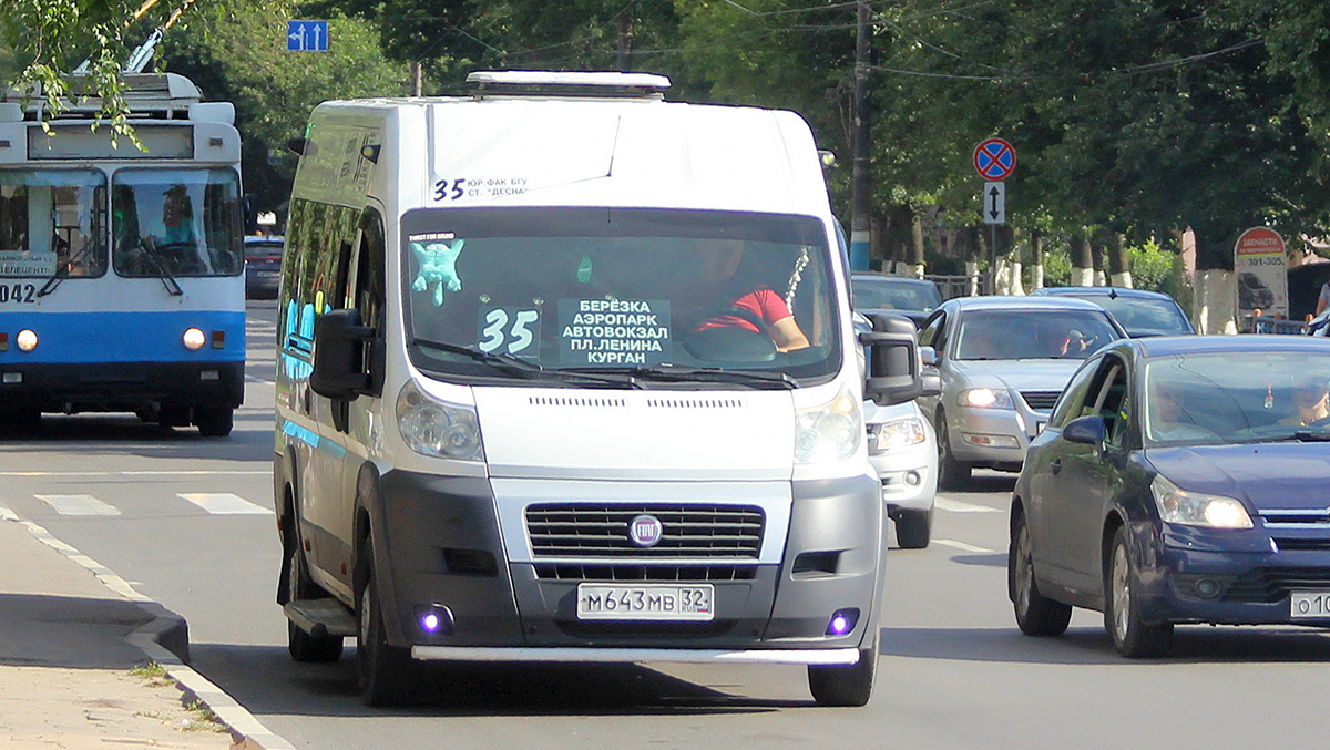 Брянская область, Нижегородец-FST613 (FIAT Ducato) № М 643 МВ 32