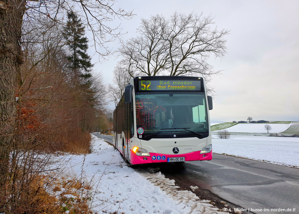 Нижняя Саксония, Mercedes-Benz Citaro C2 hybrid № 88