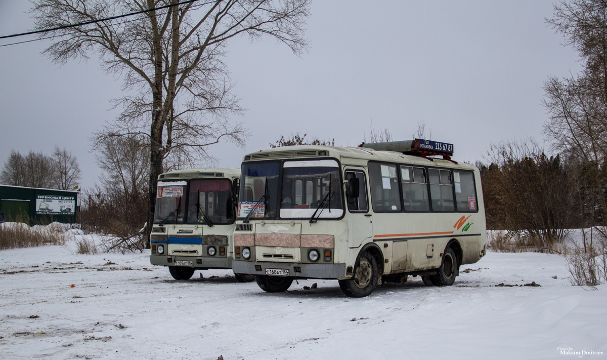 Новосибирская область, ПАЗ-32054 № С 168 АТ 154