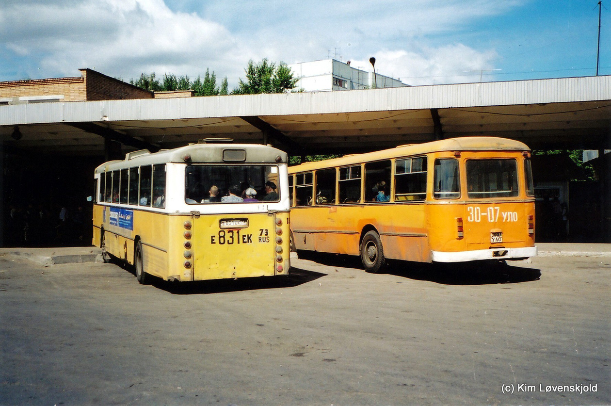 Ульяновская область, Aabenraa M75 № 131; Ульяновская область, ЛиАЗ-677М № 97