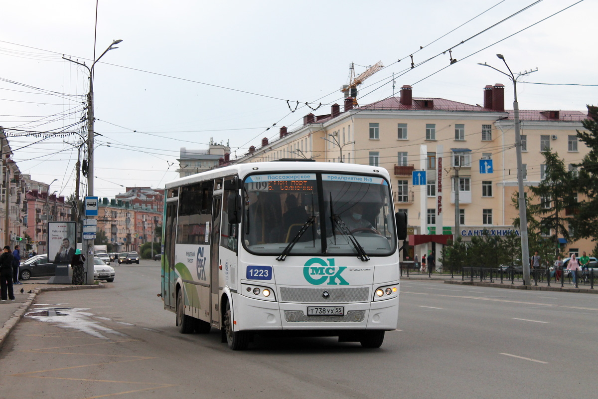 Омская область, ПАЗ-320414-04 "Вектор" (1-2) № 1223