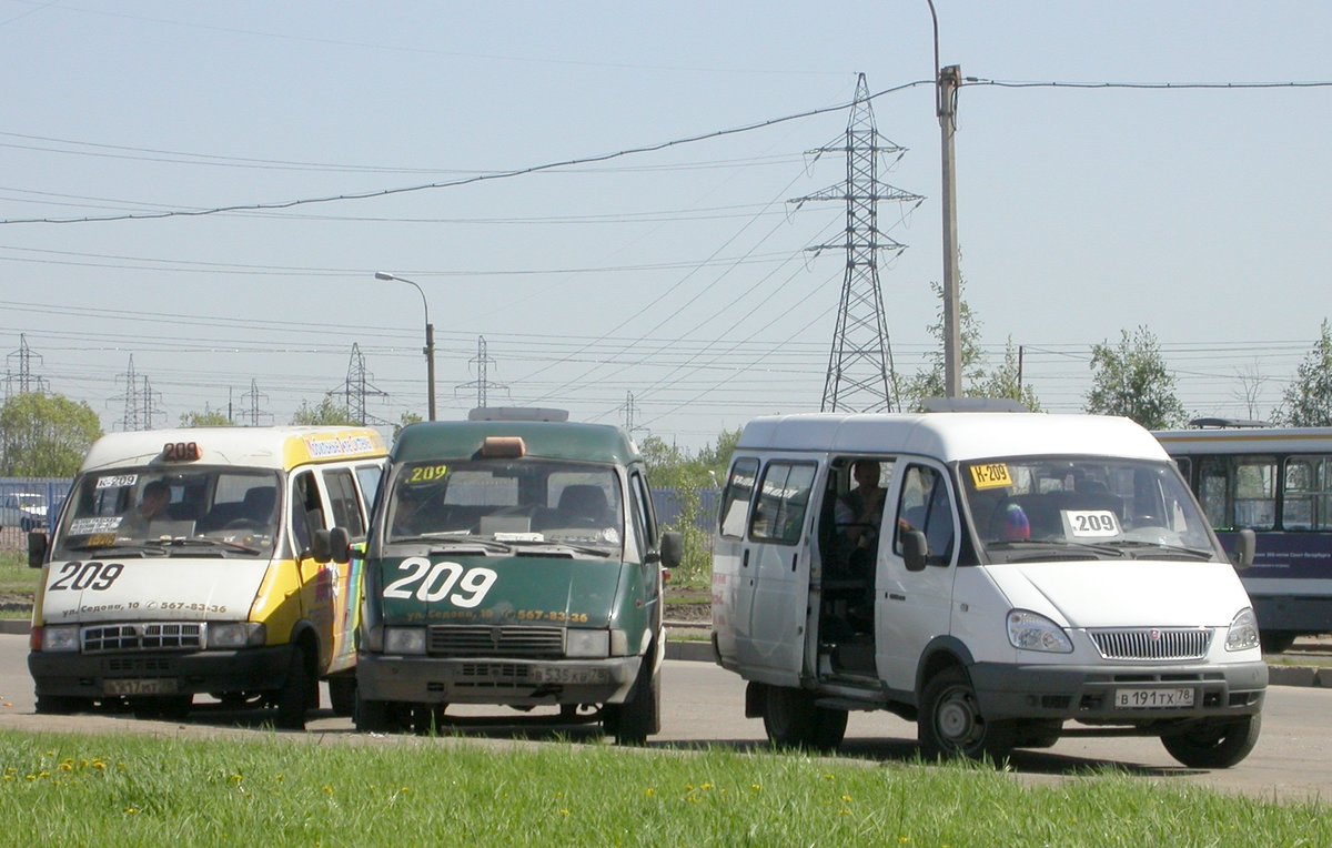 Санкт-Петербург, ГАЗ-322130 (XTH, X96) № В 535 КВ 78; Санкт-Петербург, ГАЗ-322132 (XTH, X96) № 0888