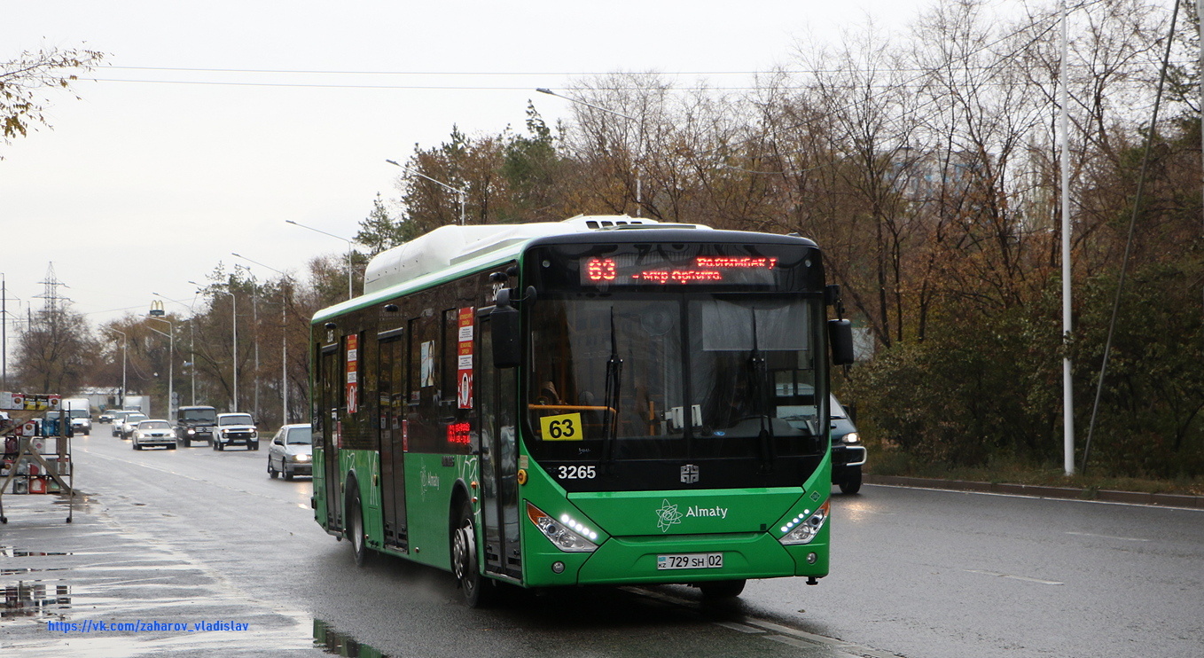 Алматы, Zhong Tong LCK6125HGAN № 3265