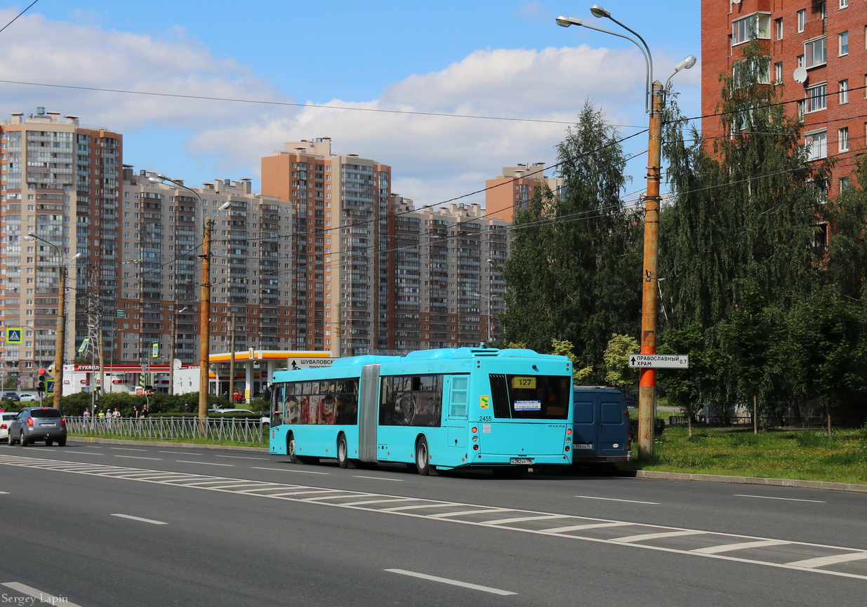 Санкт-Петербург, МАЗ-216.066 № 2455