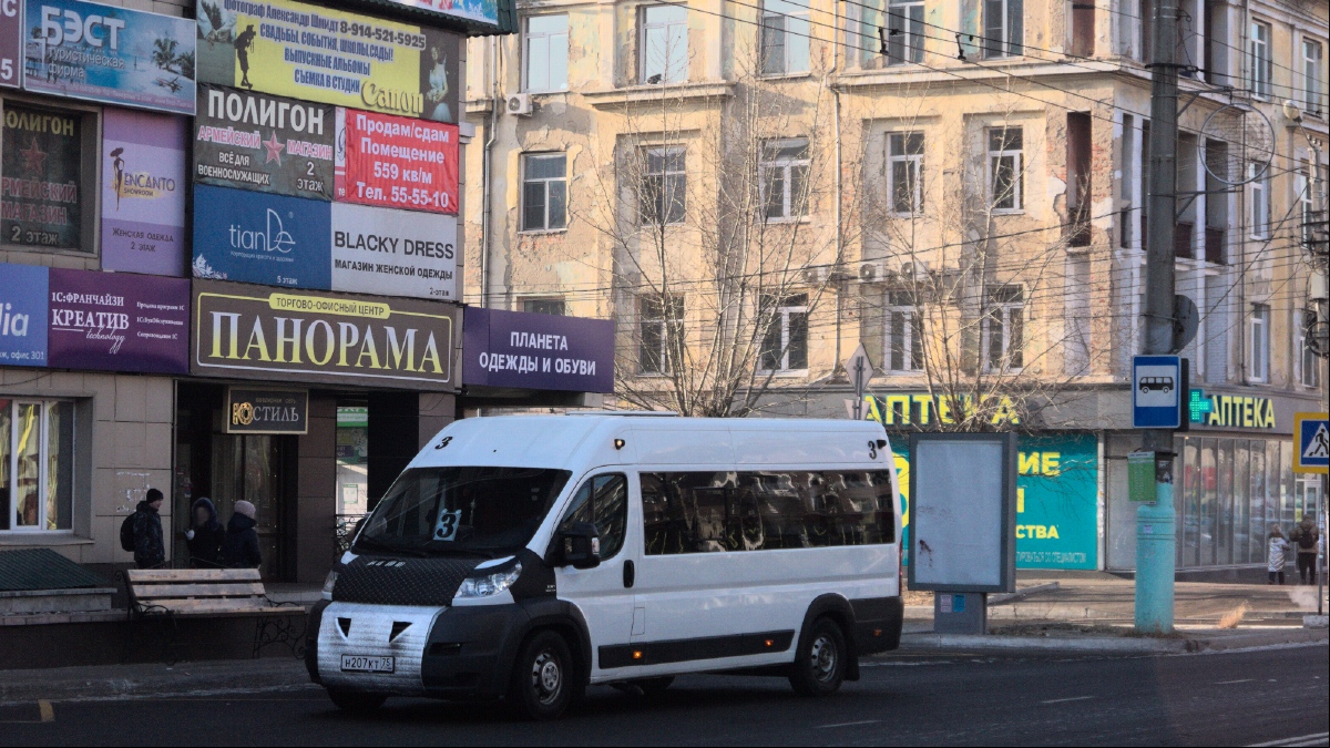 Забайкальский край, Нижегородец-FST613 (FIAT Ducato) № Н 207 КТ 75 — Фото —  Автобусный транспорт