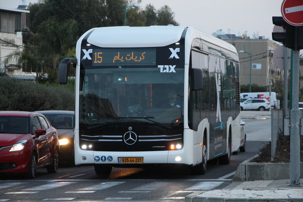 Израиль, Mercedes-Benz eCitaro № 635-44-201