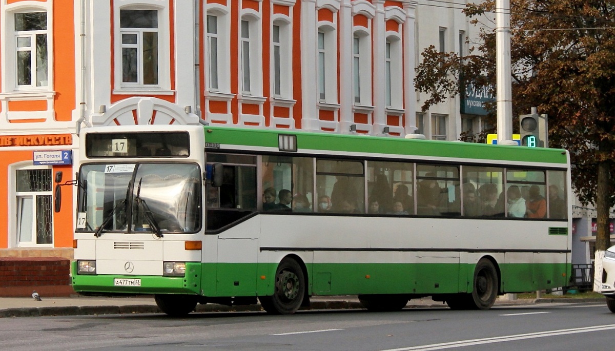 Владимирская область, Mercedes-Benz O405 № А 477 ТМ 33