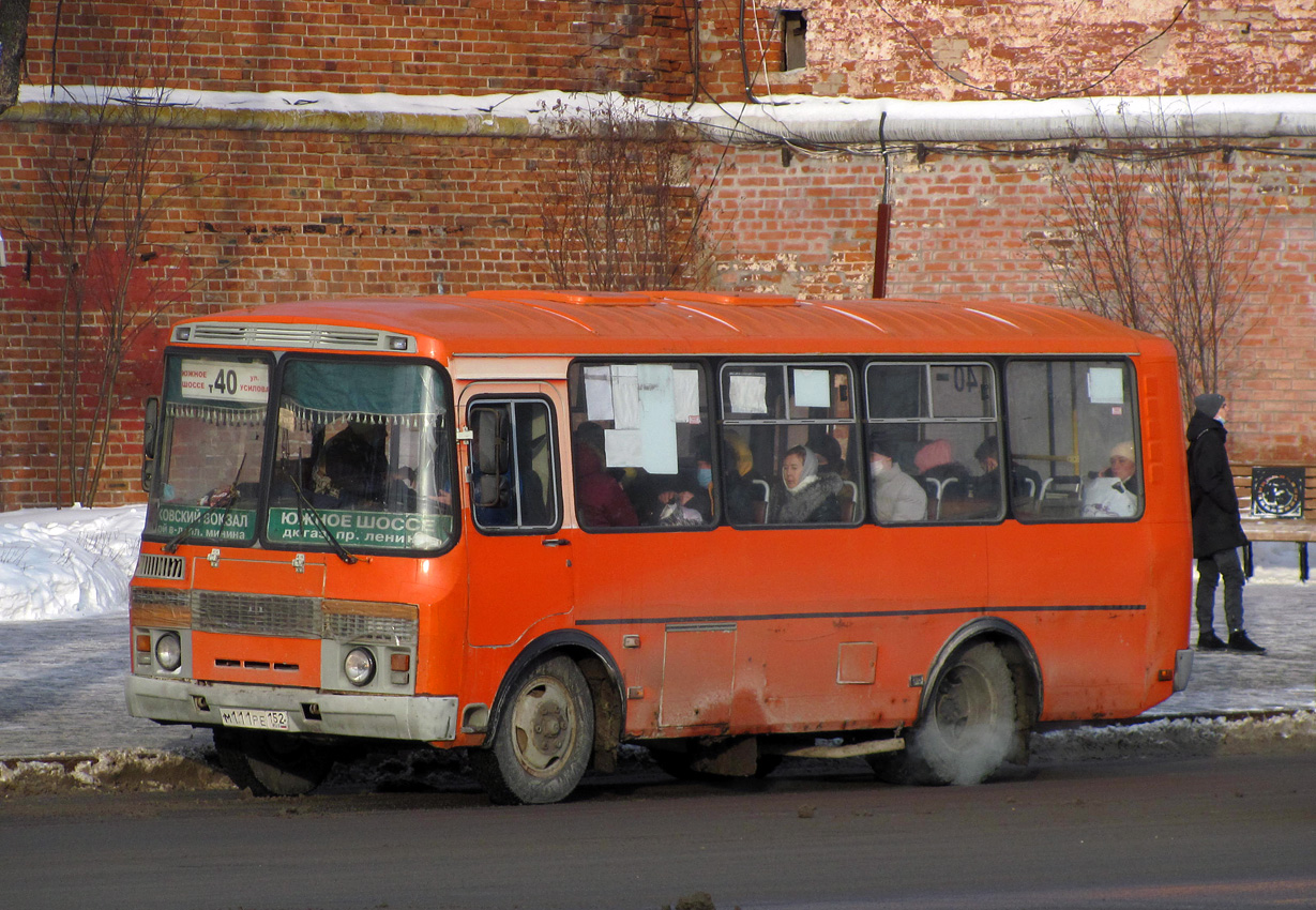 Нижегородская область, ПАЗ-32054 № М 111 РЕ 152