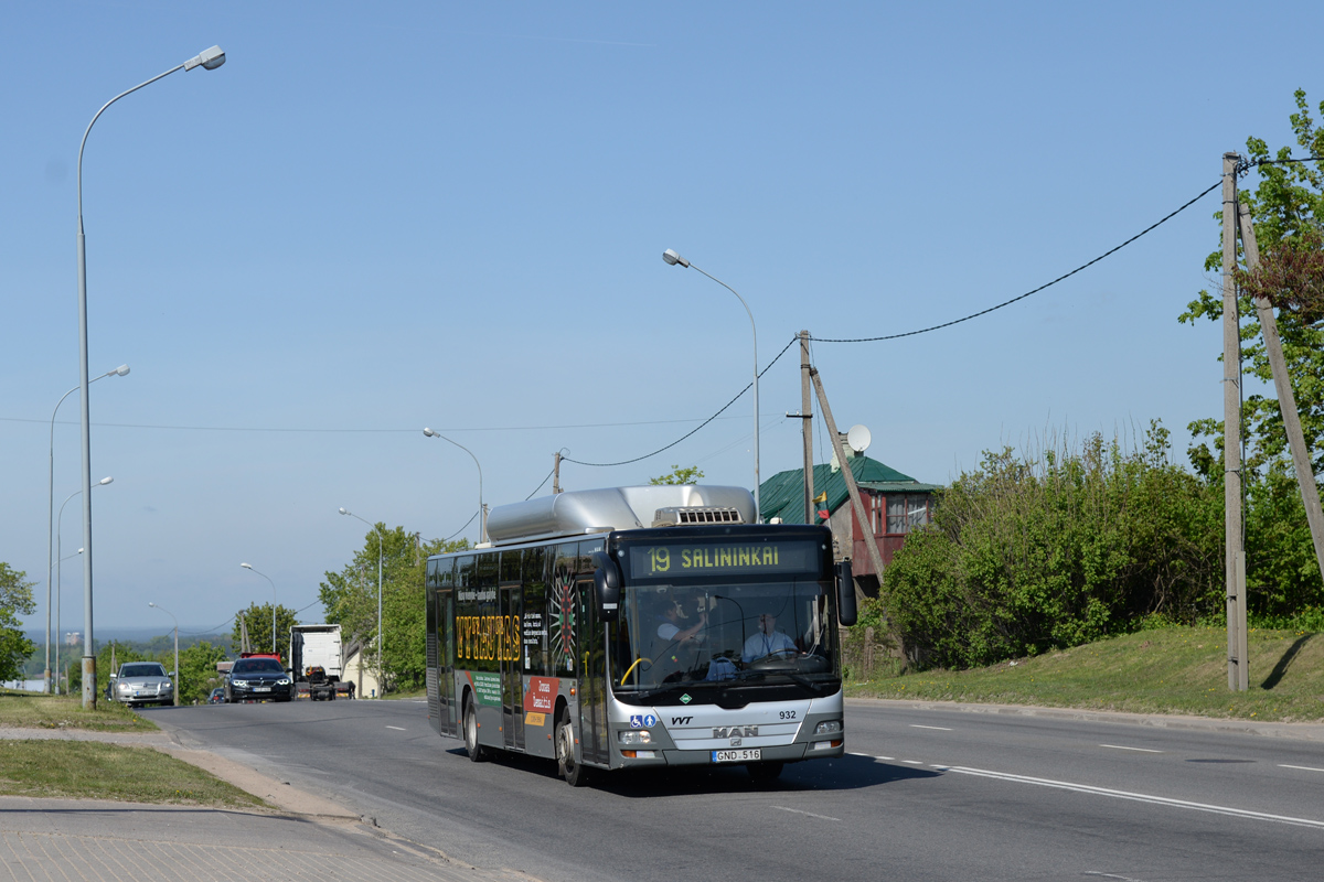 Литва, MAN A21 Lion's City NL273 CNG № 932