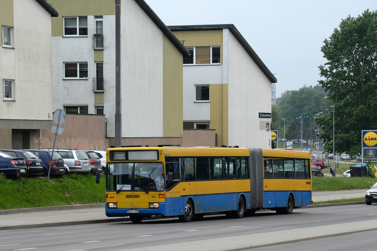 Литва, Mercedes-Benz O405G № 483