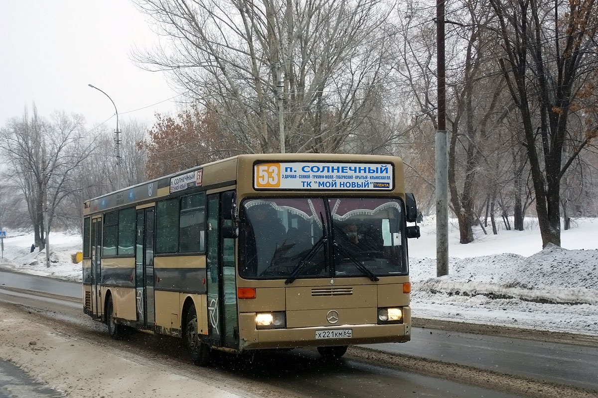 Саратовская область, Mercedes-Benz O405 № Х 221 КМ 64