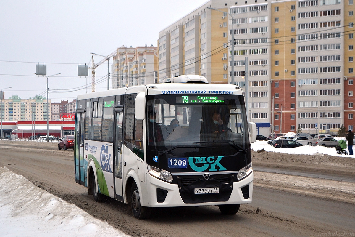 Омская область, ПАЗ-320435-04 "Vector Next" № 1209