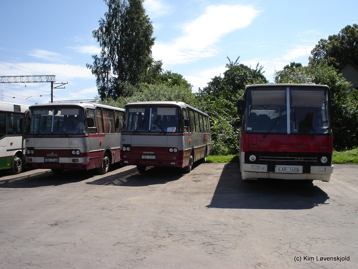 Латвия, Autosan H9-21 № 269; Латвия, Ikarus 256.51 № 126