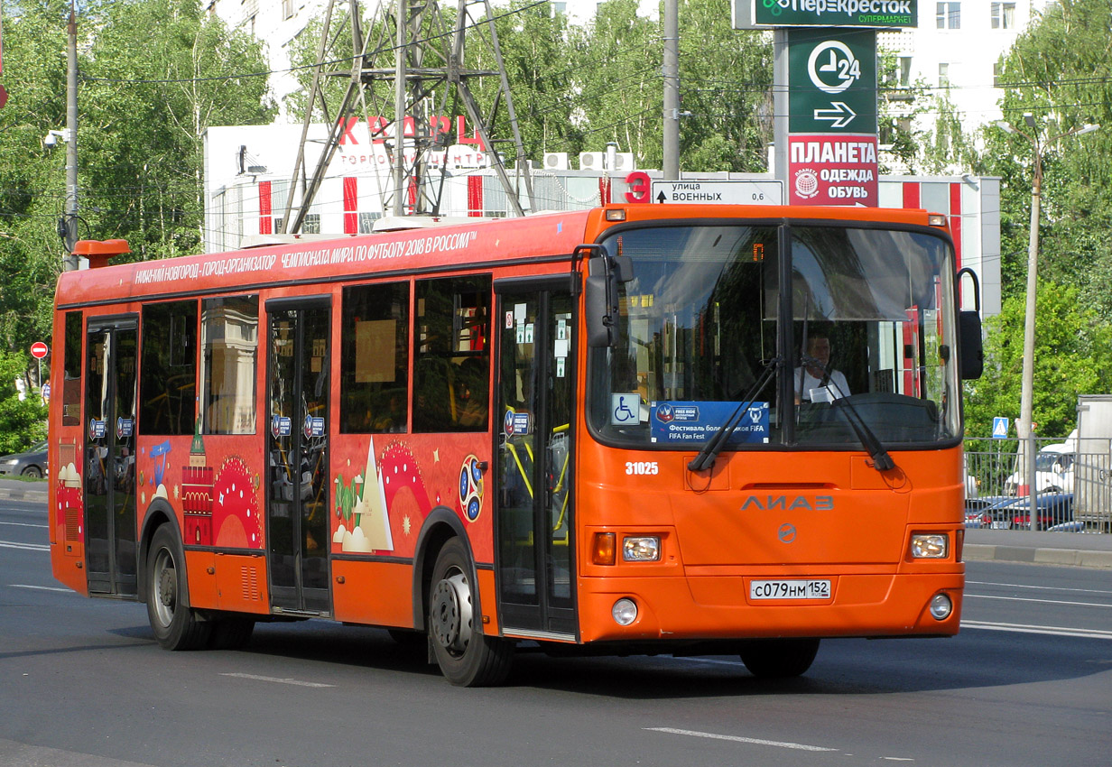 Нижегородская область, ЛиАЗ-5293.60 № 31025