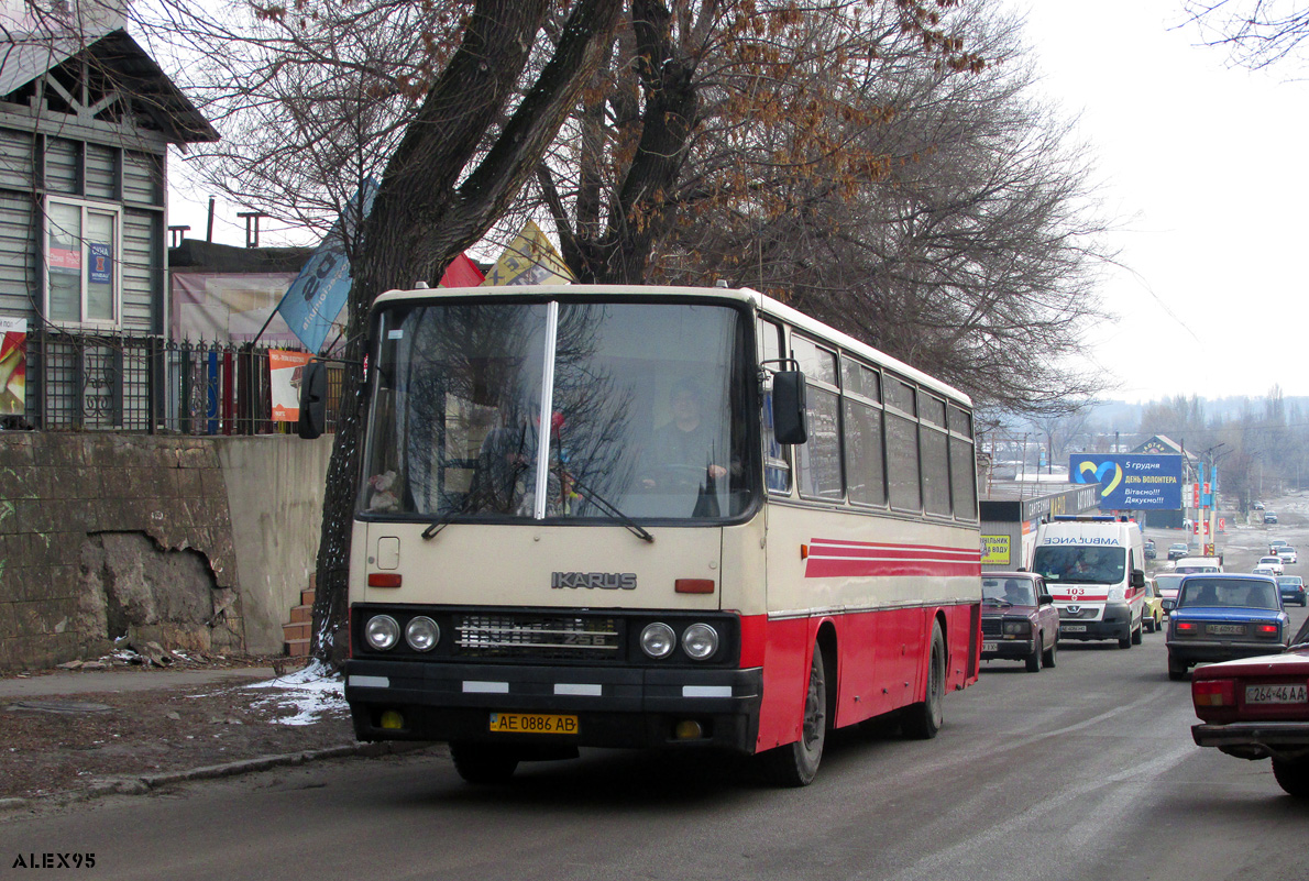 Днепропетровская область, Ikarus 256.75 № AE 0886 AB