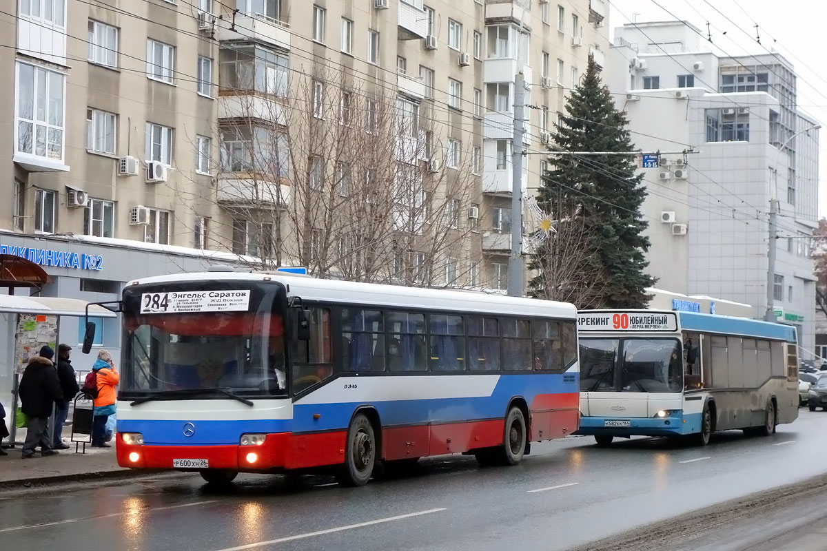 Саратовская область, Mercedes-Benz O345 Conecto C № Р 600 ХН 26