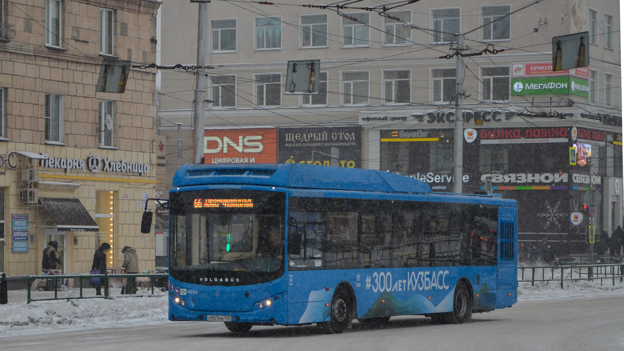 Кемеровская область - Кузбасс, Volgabus-5270.G2 (CNG) № 4894